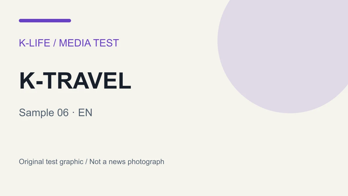 Original k-travel test graphic 06